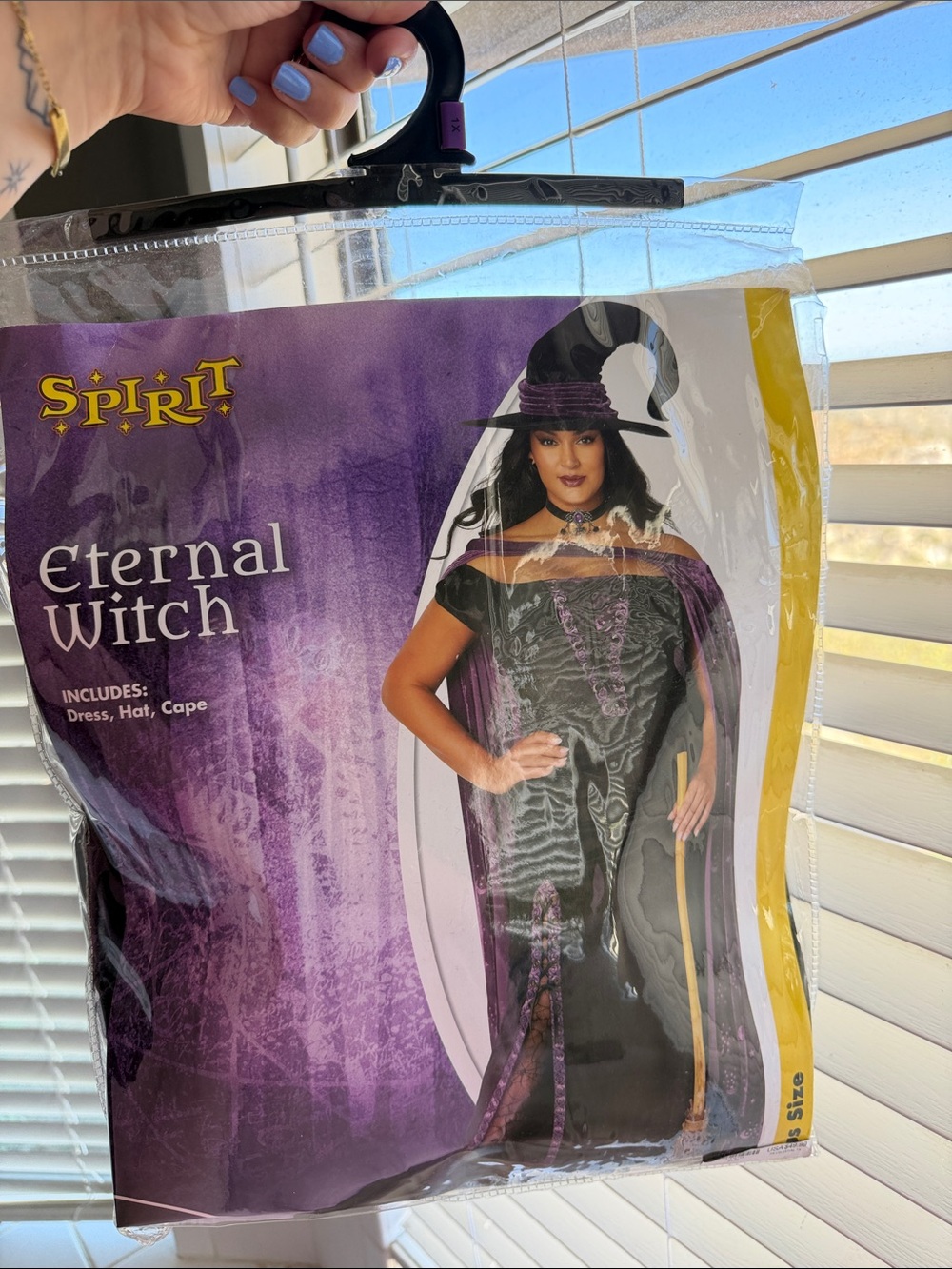 Spirit Eternal Witch Costume - Black & Purple